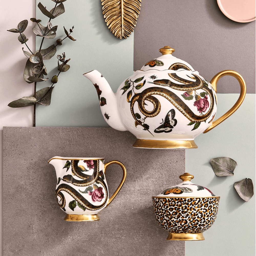 Creatures of Curiosity Teapot, White