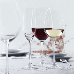Image showing the Salute Set of 4 Champagne Flutes, 210ml, Clear product.