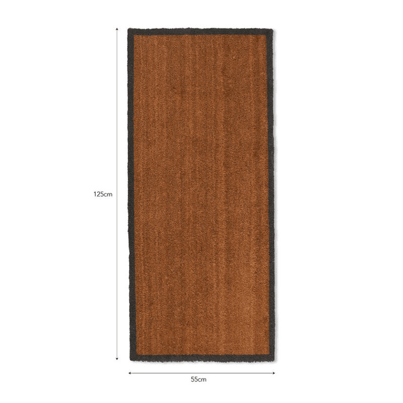 Double Doormat, Charcoal