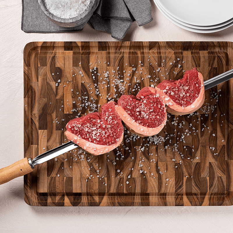 Pressed Chopping Board, Teak