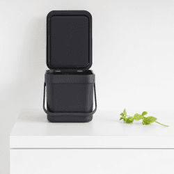 Image showing the Sort & Go Bin, 6L, Grey product.