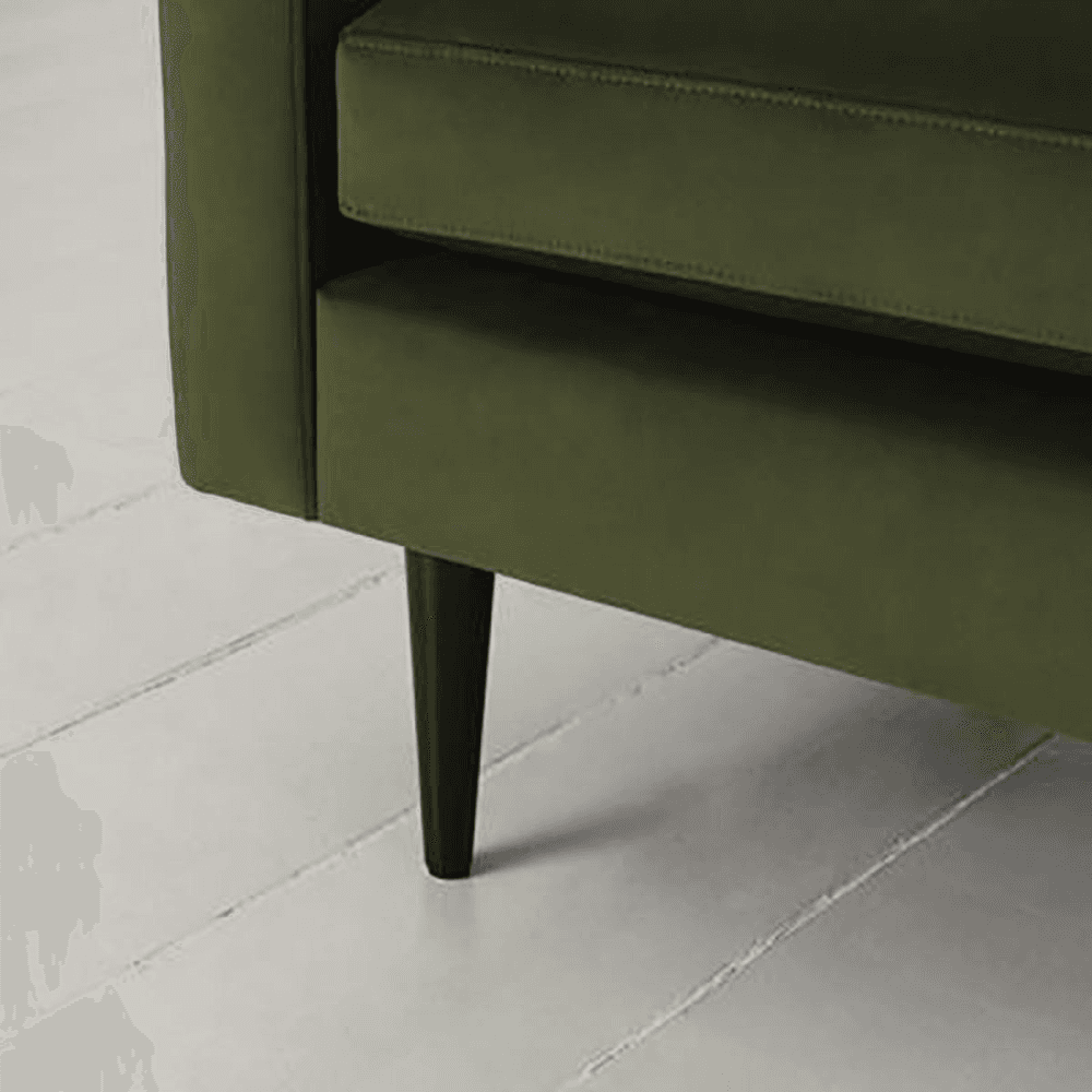 Model 01 2 Seater Velvet Sofa, Vine