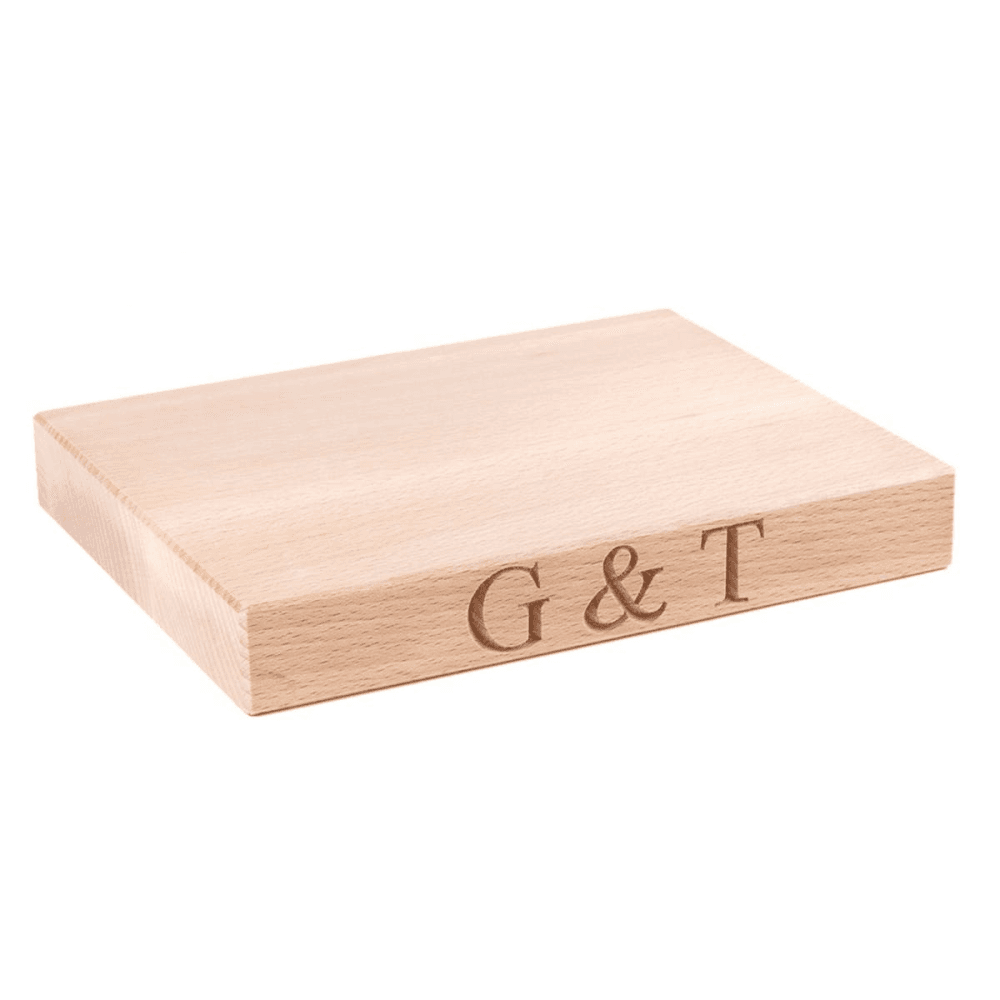G & T Cutting board, 22.9 x 17.8cm, wood