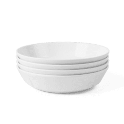 Image showing the Grand Cru Set of 4 Bowls, D21cm, White product.