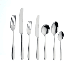 Image showing the 7-piece Place Setting, 'Classic' Apollo, St Steel product.