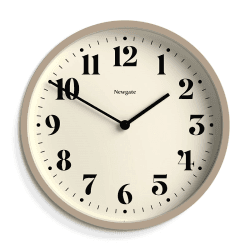 Image showing the Number Four Wall Clock, D30cm, Stone product.