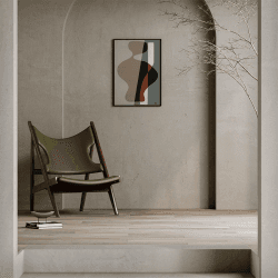 Image showing the La Femme 03 FSC Print, 50 x 70cm product.