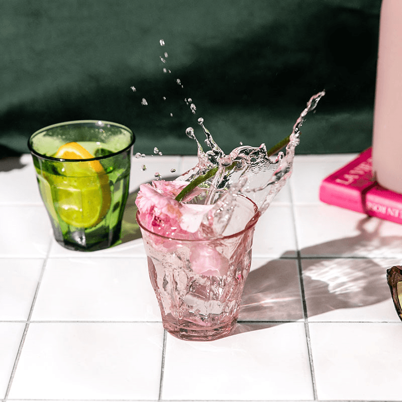 Picardie Set of 4 Tumblers, 250ml, Pink