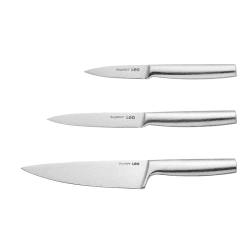 Image showing the Leo Legacy 3PC Starter Knife Set, Stainless Steel product.