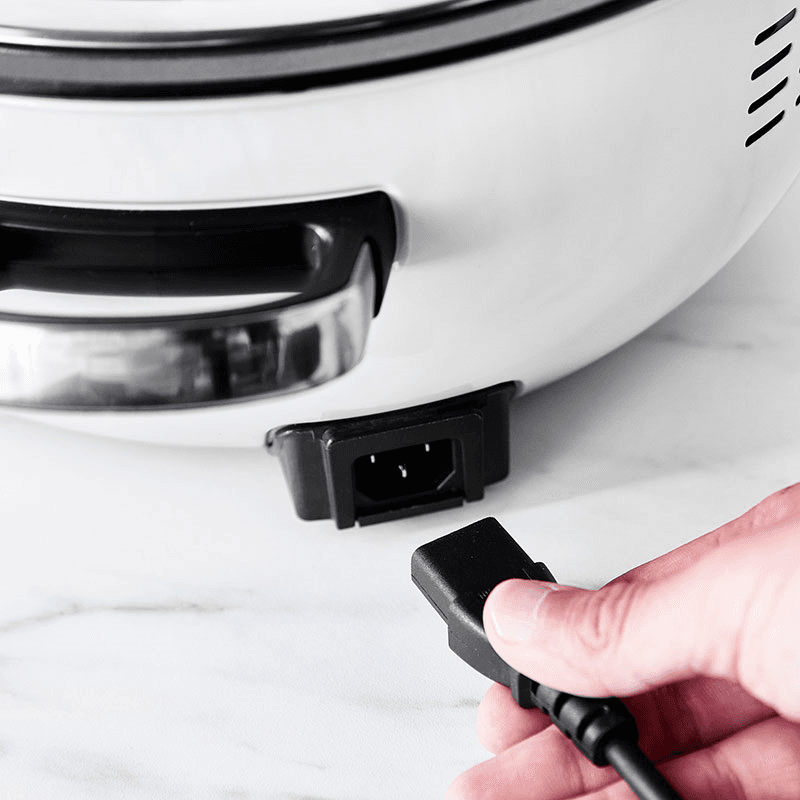 Non-Stick Multicooker, 5.6L, Cream