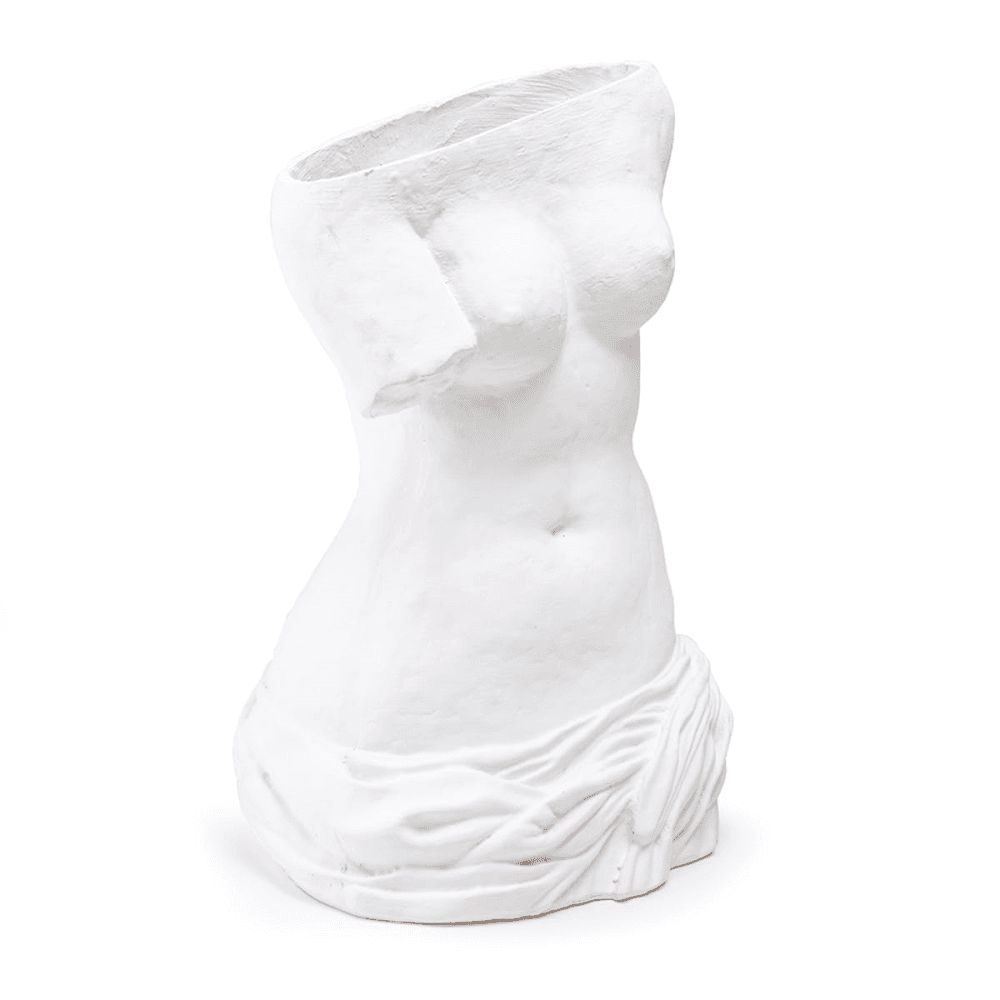Milo Umbrella Stand, H50 x W29cm, White