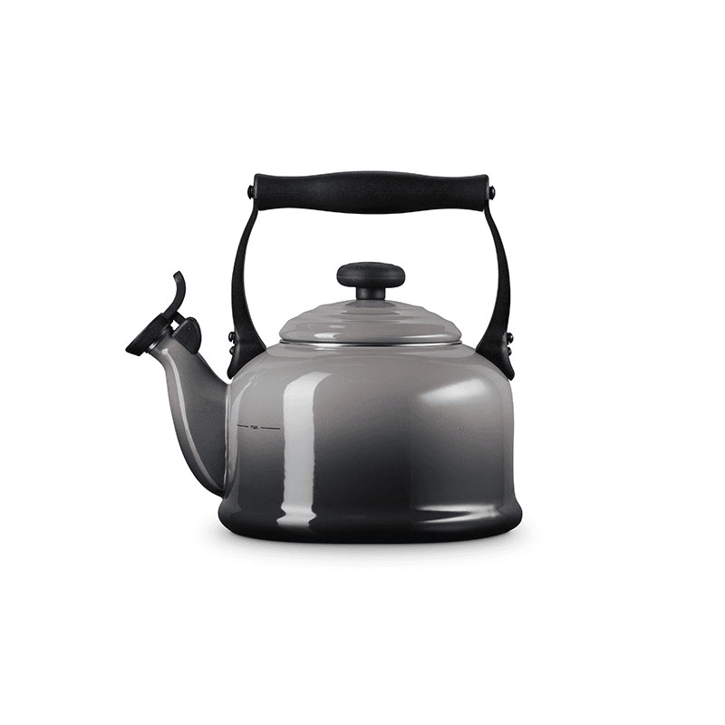 Traditional Kettle with Fixed Whistle, 2.1L, Flint