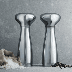 Image showing the Alfredo Salt and pepper set, Stainless Steel product.