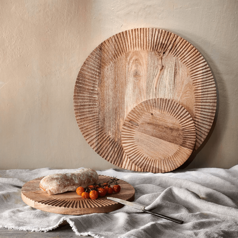 Soria Wooden Chopping Board, Medium, Mango Wood