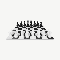 Image showing the Giant Chess Set with Board product.