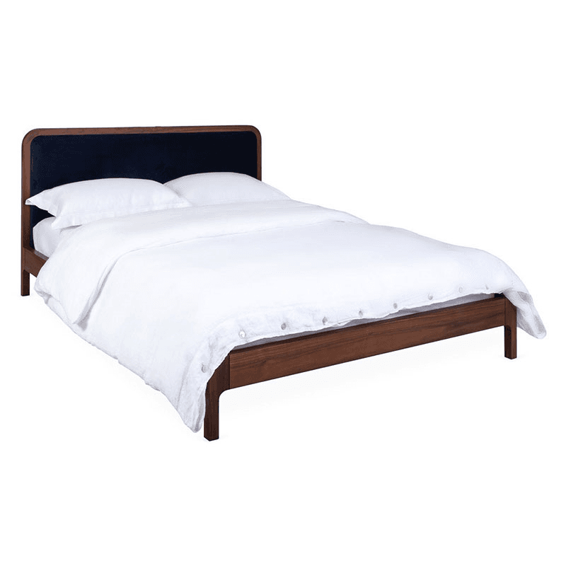 Artie King Size Bed, Walnut