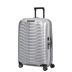 Image showing the Proxis Suitcase, H69 x L48 x W29cm, Silver product.