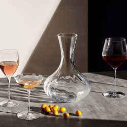 Image showing the Elegance Optic Pair of champagne coupe glasses product.