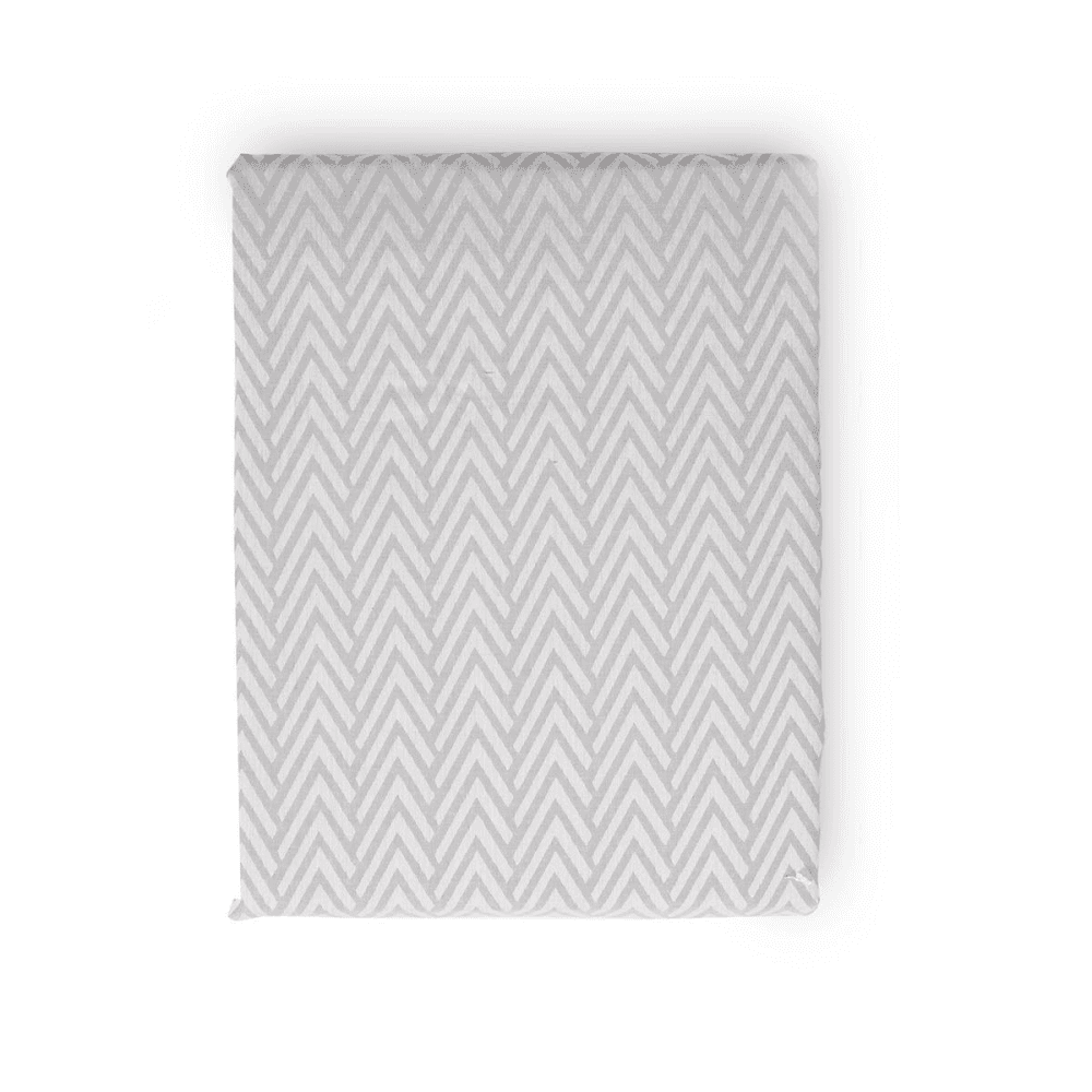 Herringbone Super King Duvet Cover, Grey