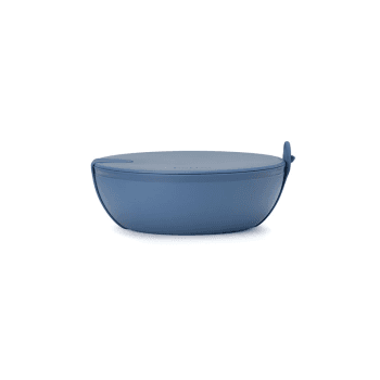 Image showing the The Porter Plastic Bowl, 1L, Navy product.
