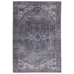 Image showing the Kaya Traditional Classic Noor Rug, 120 x 170cm, Grey, Blue, Multi product.