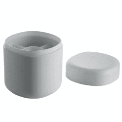 Image showing the Birillo Cotton Swabs Holder; White, White product.