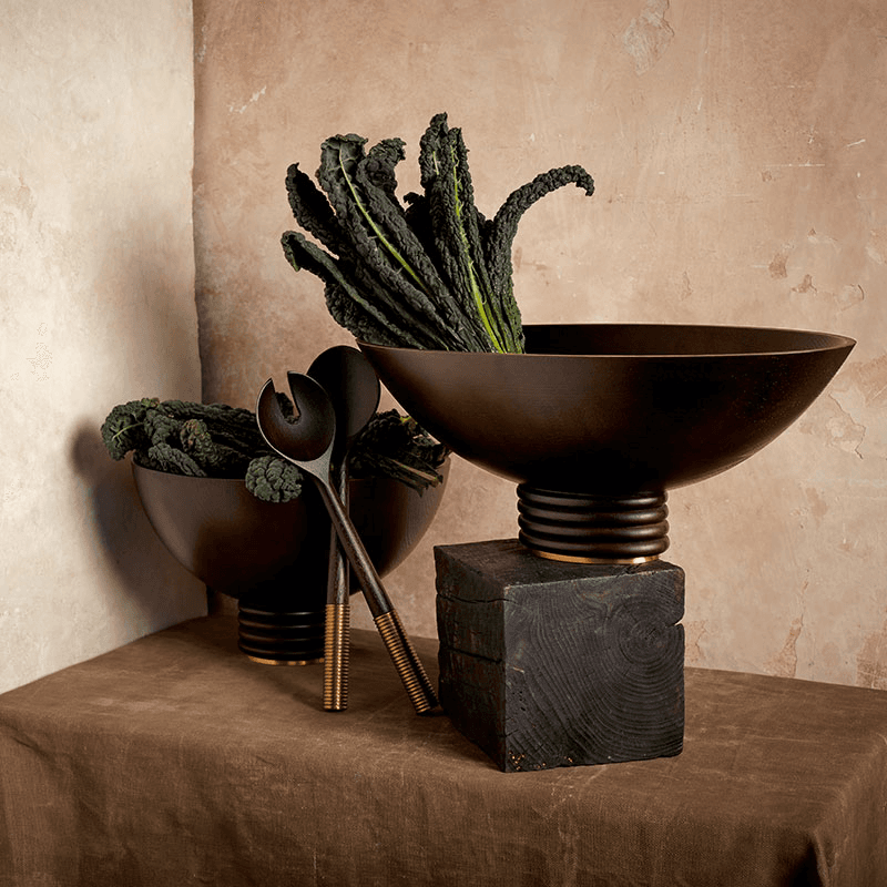 Alhambra Serving Set, L31cm, Smoked Ash