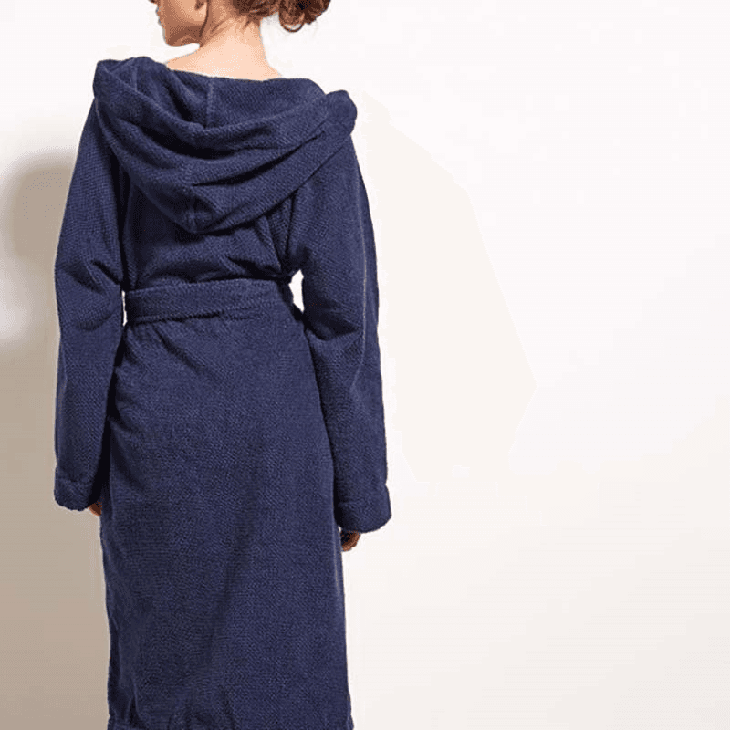 Brixton Bath Robe, Small, Midnight Blue