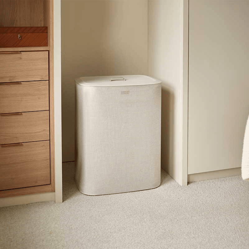 Tota Laundry Separation Basket, 90L, Ecru