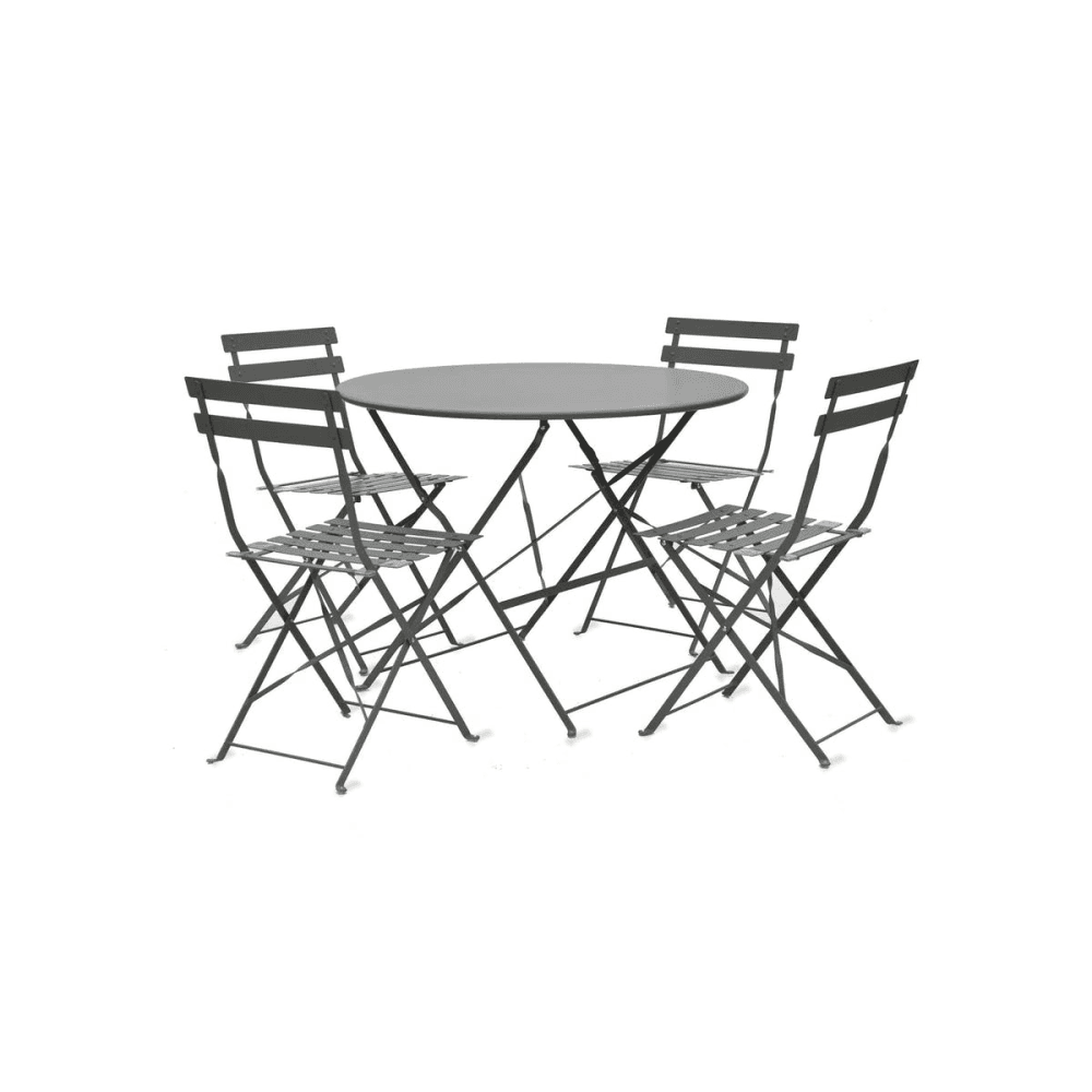 Rive Droite Large bistro set, Carbon