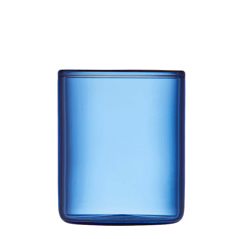 Torino Set of 2 Shot Glasses, 55ml, Blue