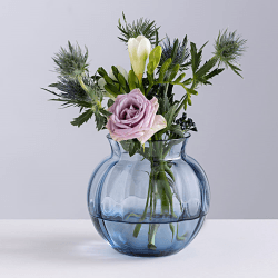 Image showing the Florabundance Anemone Vase, H12.5cm, Ink product.