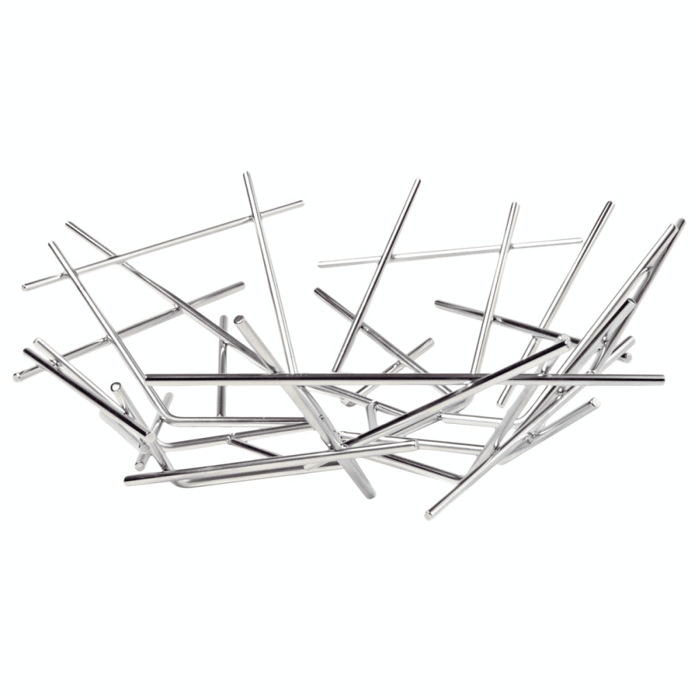 Blow Up by Fratelli Campana Basket, 33cm, Stainless Steel
