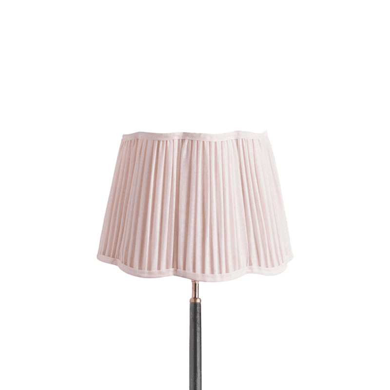 scalloped Shade, 35cm, marshmallow linen
