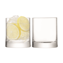 Image showing the Gin Pair of tumblers, 310ml, clear product.