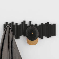 Image showing the Sticks Multihook; Black, Black product.