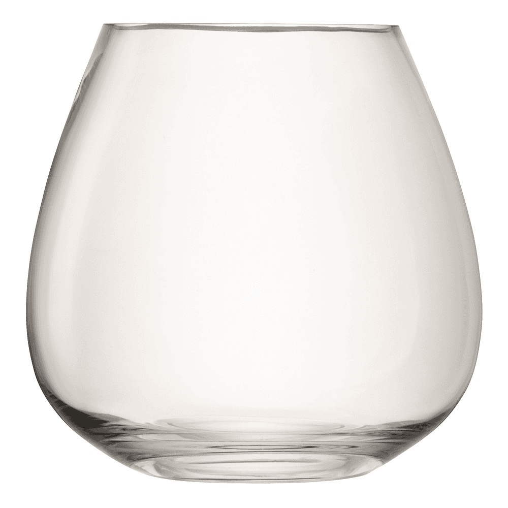 Flower Table bouquet vase, 17cm, clear