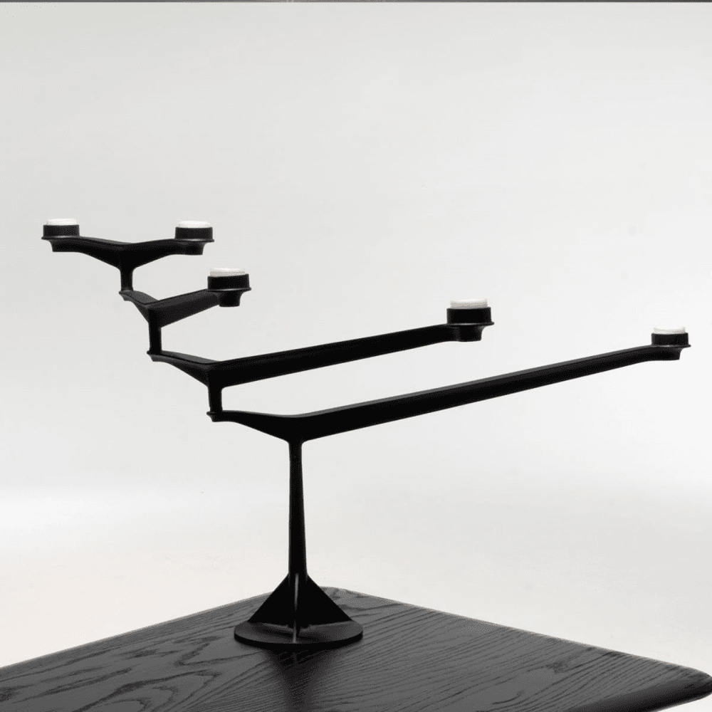 Spin Table candelabra, W105 x H55cm, Iron