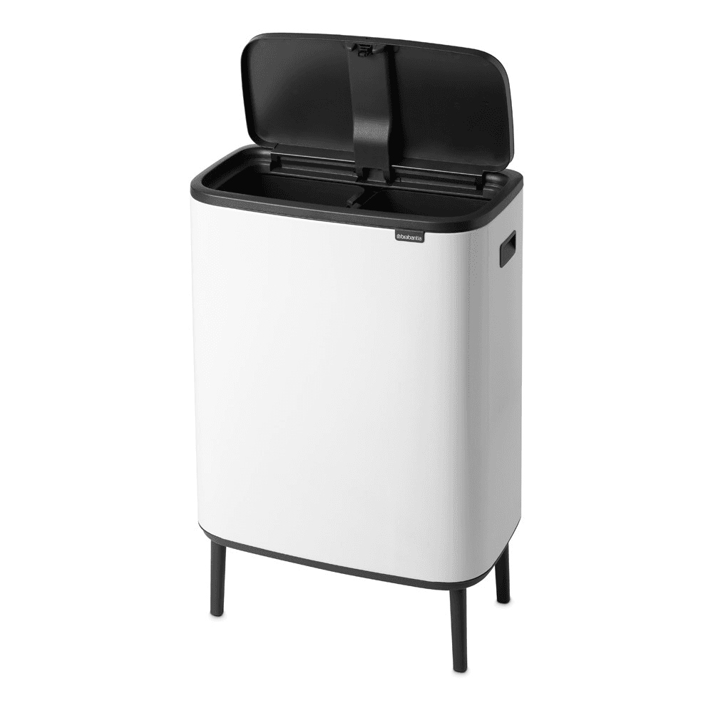 Bo Hi touch bin, 30 litre, White