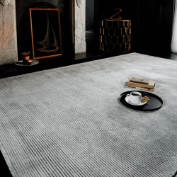 Image showing the Reko Rug, 1.2 x 1.7m, Grey, L120 x W170cm product.