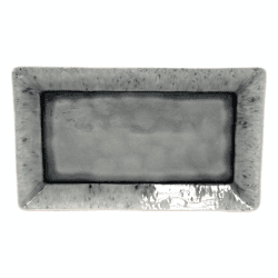 Image showing the Madeira Rectangular tray, 34cm, Grey product.