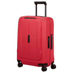 Image showing the Essens Cabin Suitcase, H55 x L40 x W20cm, Hibiscus Red product.