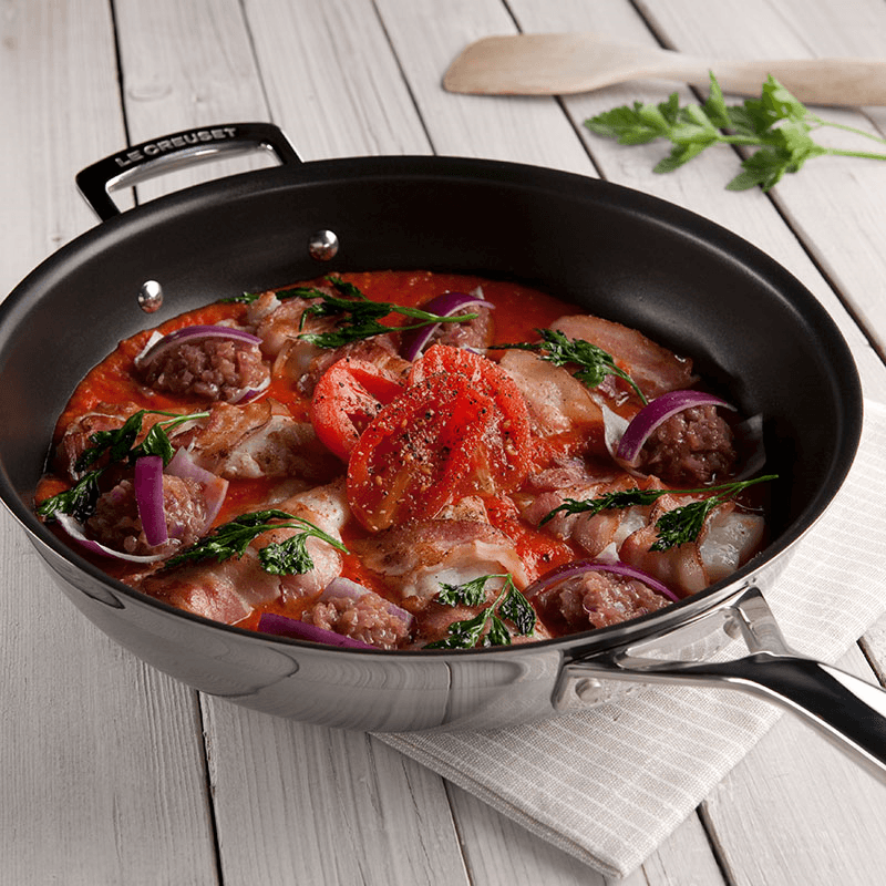 Classic 3-ply Non-Stick Frying Pan, 30cm, Stainless Steel