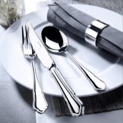 Image showing the Dubarry 44 piece cutlery set, Stainless Steel product.