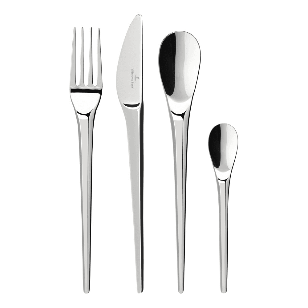 NewMoon 24 piece cutlery set, Stainless Steel