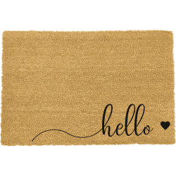 Image showing the Artsy Doormats Hello, Doormat, Natural product.