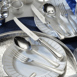 Image showing the Britannia Sovereign Stainless Steel Cutlery Canteen Set - 100 Piece product.
