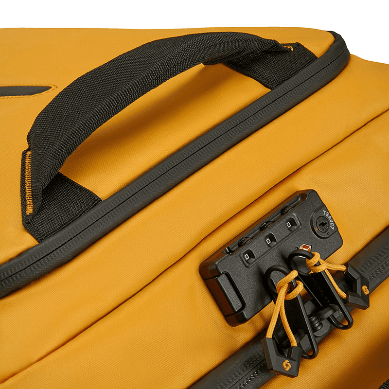 Ecodiver Duffle with Wheels, H55 x L35 x W23cm, Yellow