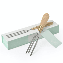 Image showing the Hand Weeder, Silver/Brown product.