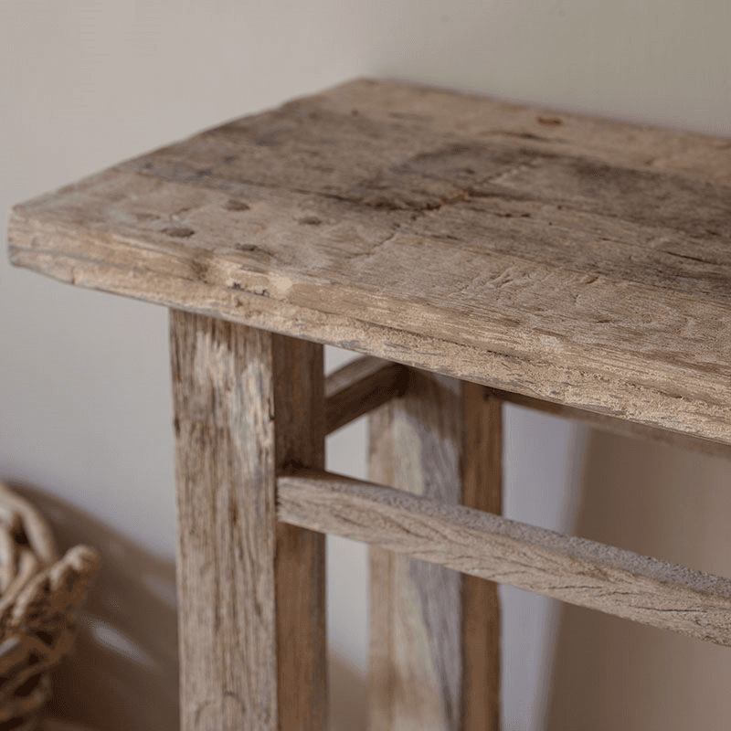 Ibo Reclaimed Wood Console Table, Natural